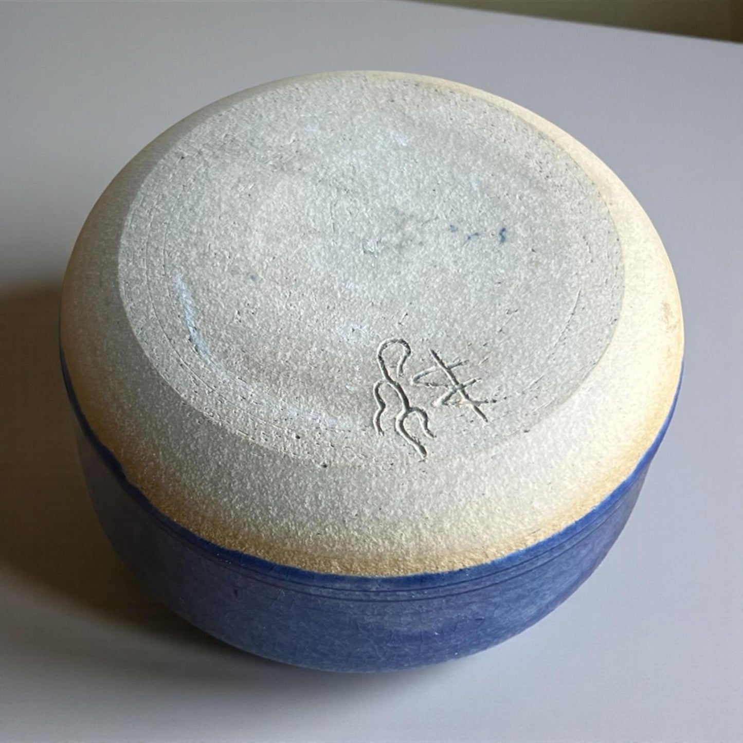 Britt Howe Handmade Blue Bowl - A - Northeast Tea House