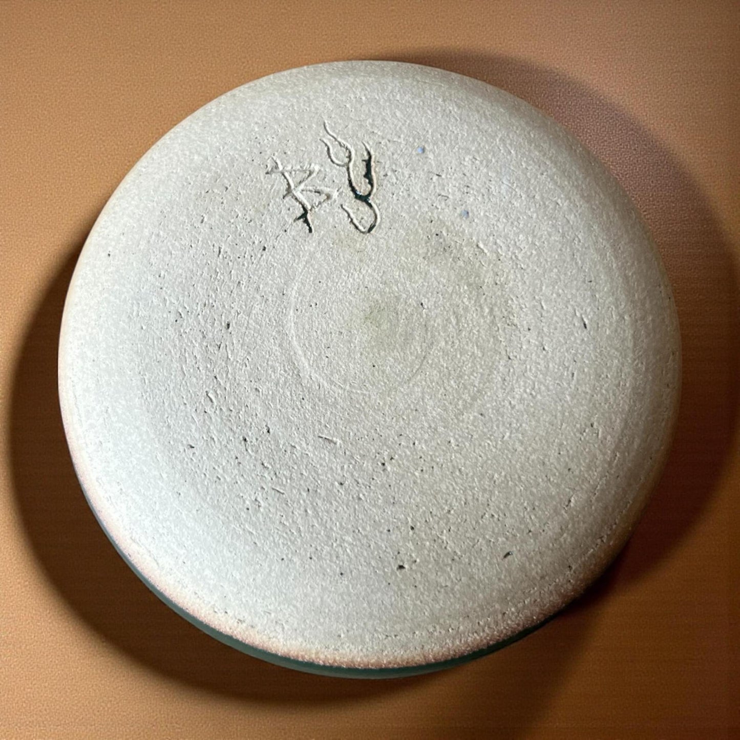 Britt Howe Handmade Stoneware Forest Green Bowl - A - Northeast Tea House