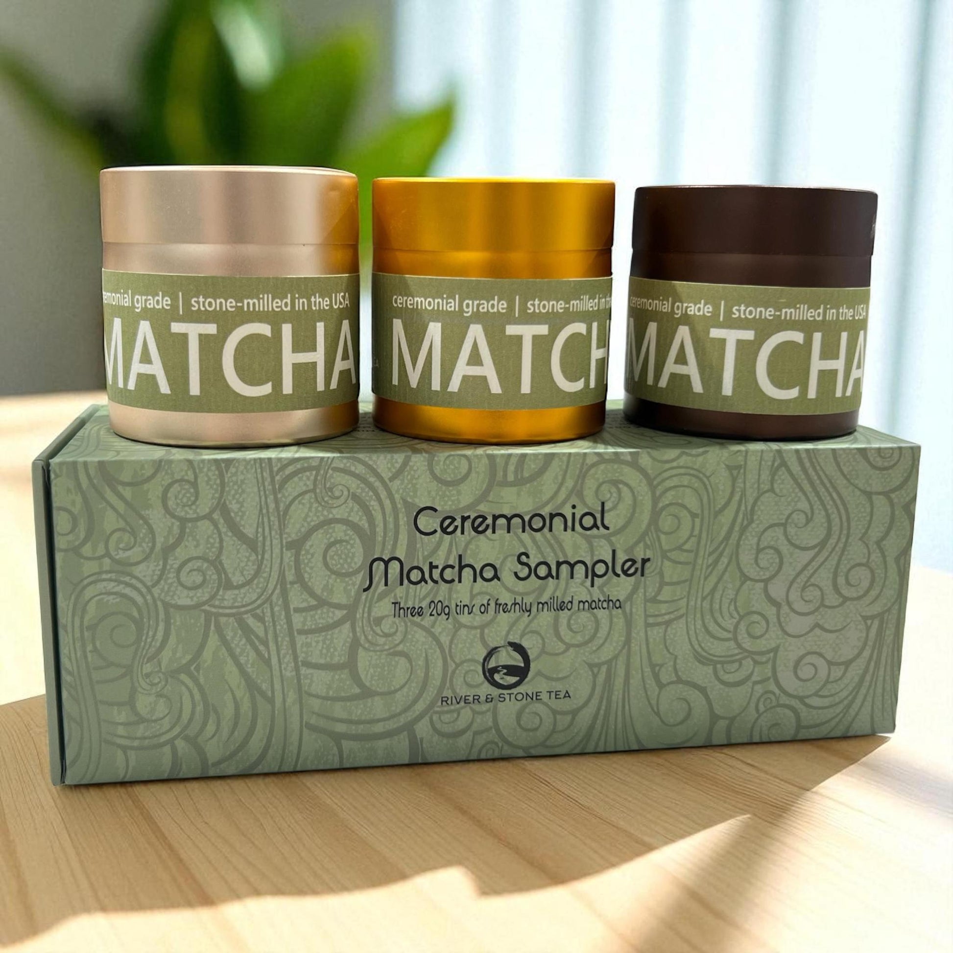 Matcha Tin Sampler - 20g - Northeast Tea House
