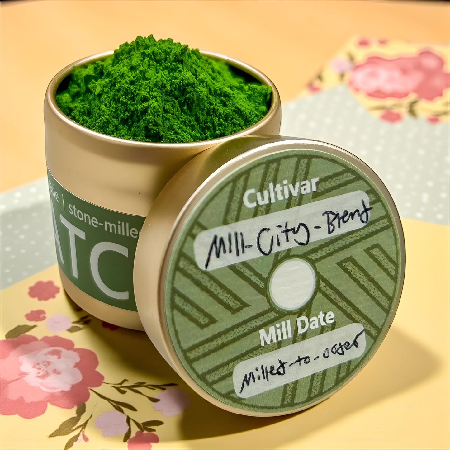 Mill City Blend Natural Ceremonial Matcha - 20g tin - Northeast Tea House