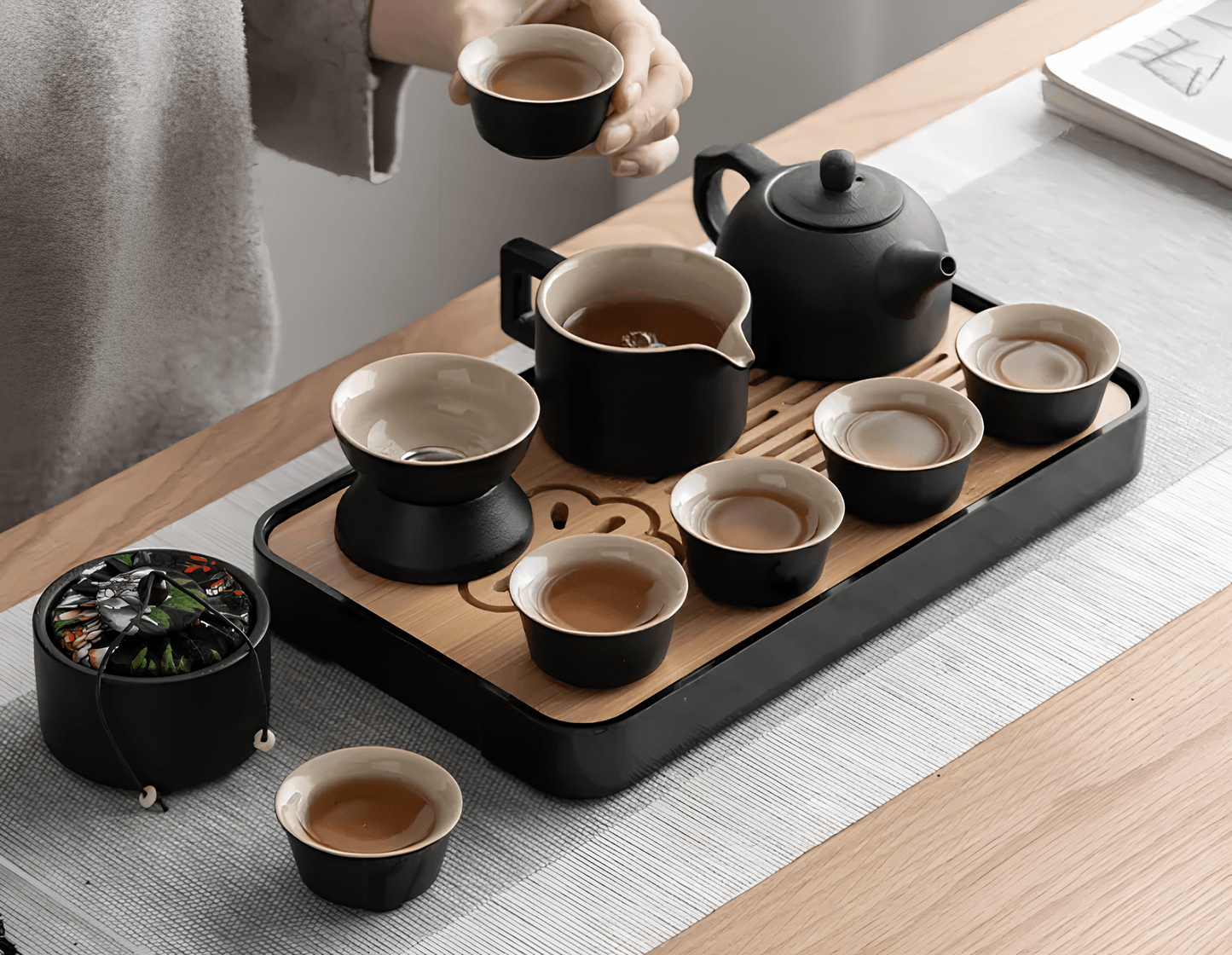 Portable Porcelain Gongfu Gift Set - Northeast Tea House