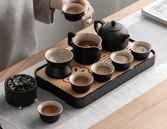 Portable Porcelain Gongfu Gift Set - Northeast Tea House