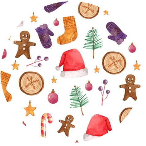 Christmas Pressed Tea Ornaments - Northeast Tea House