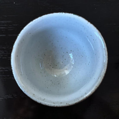 Mottled Green Tea Porcelain Cup