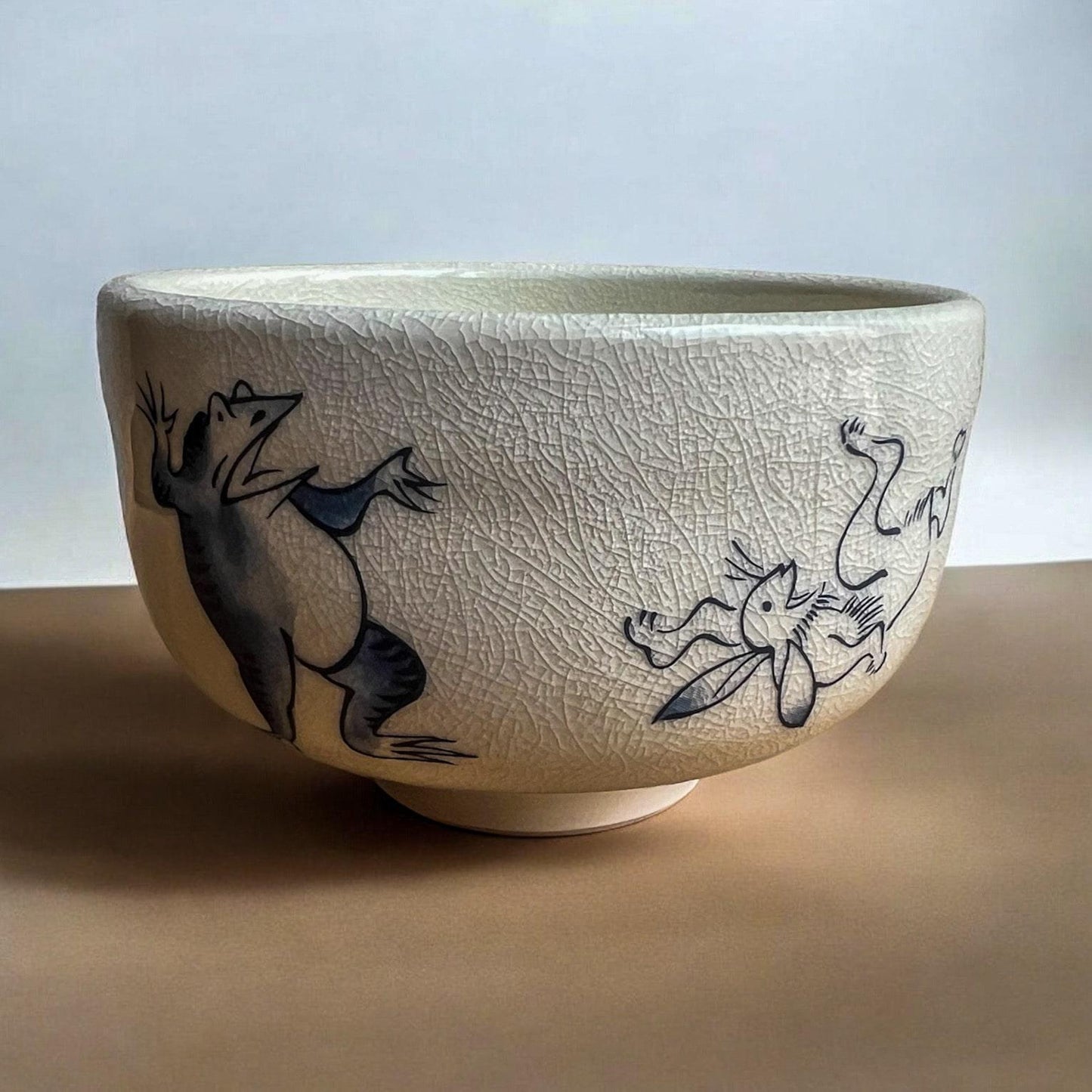 Frog and Rabbit Chawan