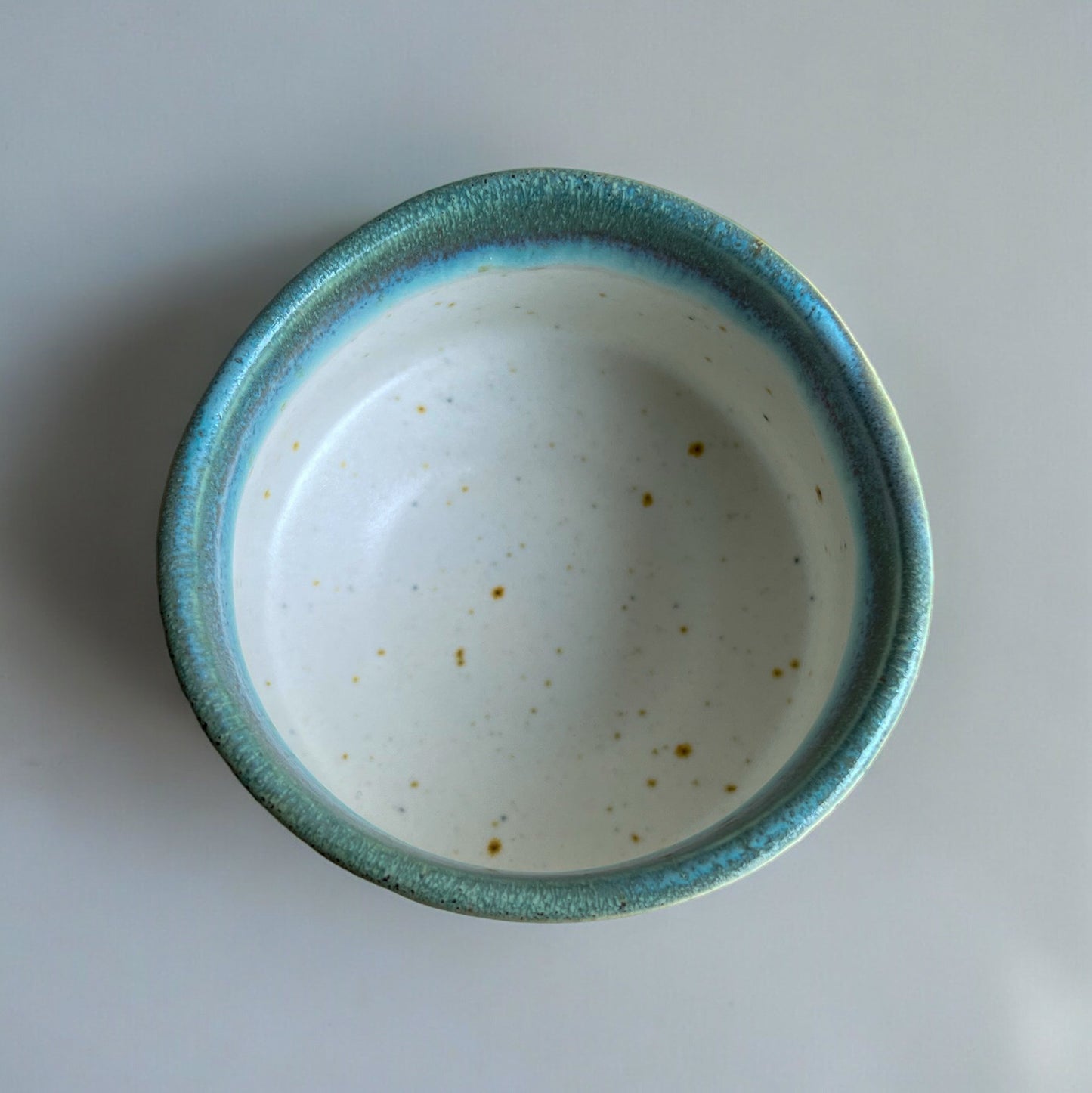 Sky and Teal Matcha Bowl