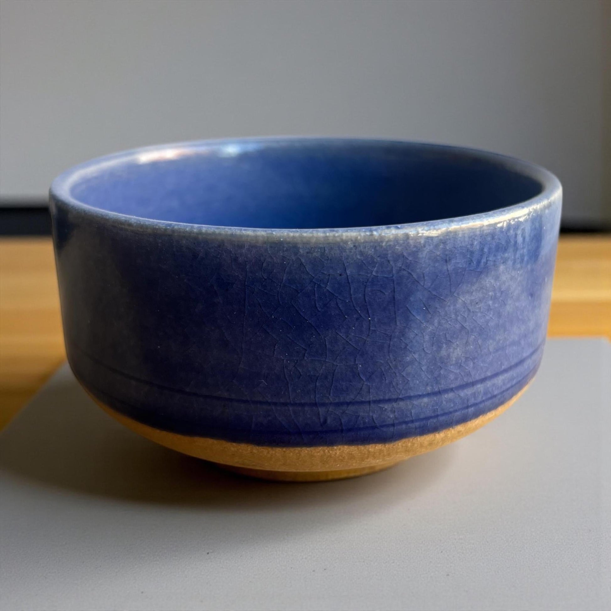Britt Howe Handmade Blue Bowl - A - Northeast Tea House