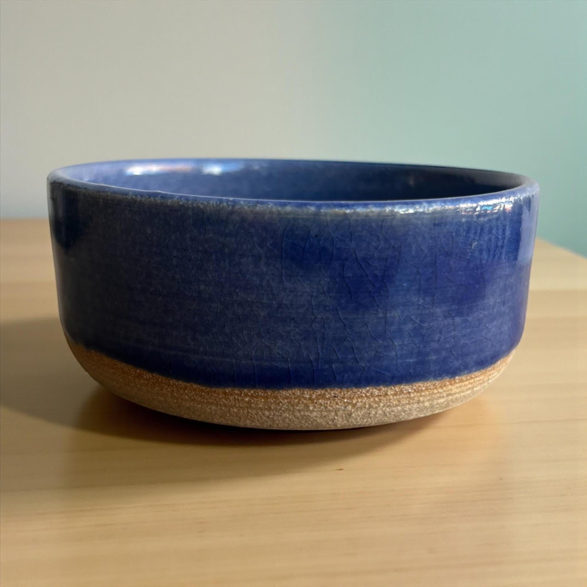 Britt Howe Handmade Blue Bowl - D - Northeast Tea House