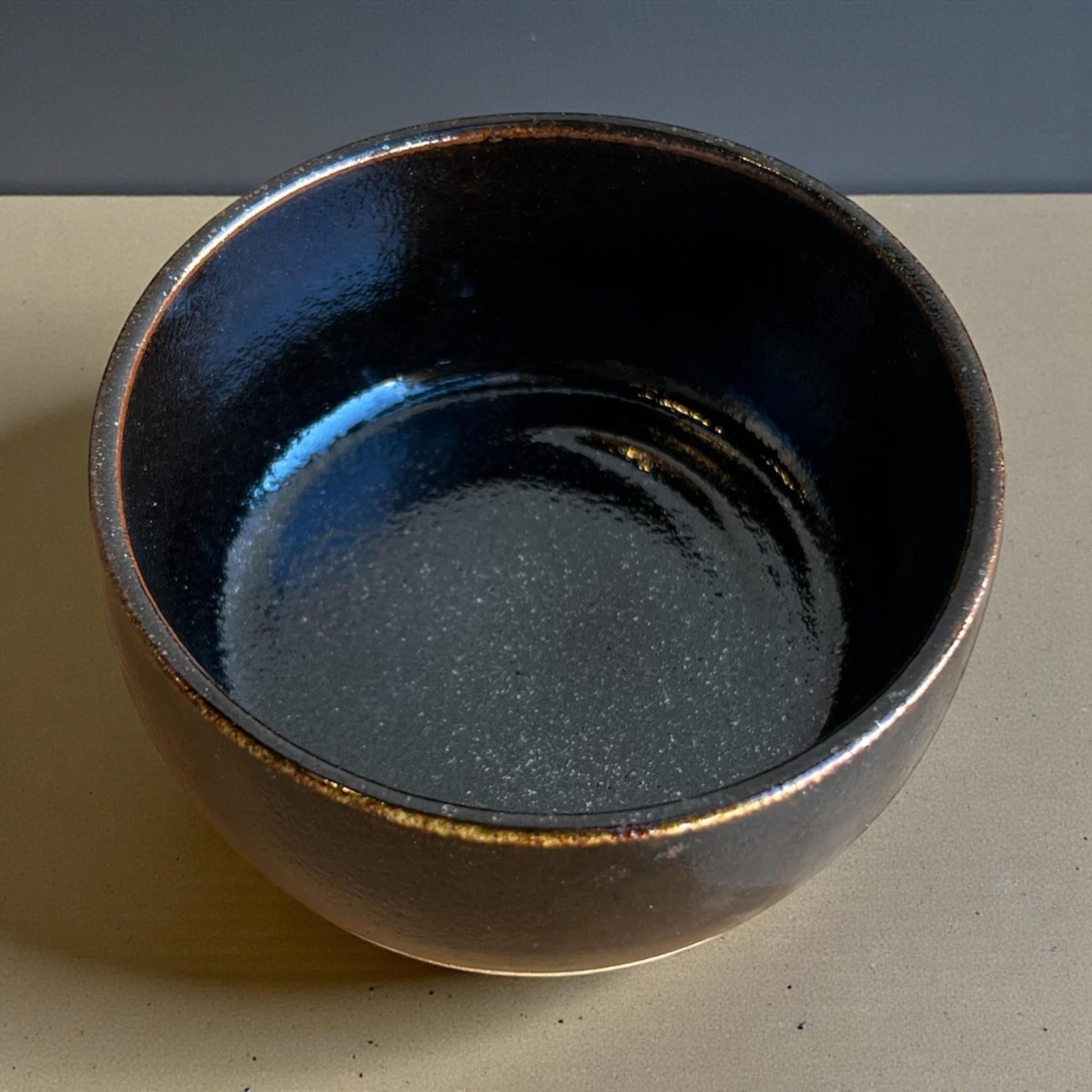 Britt Howe Handmade Burnt Umber Bowl - A - Northeast Tea House