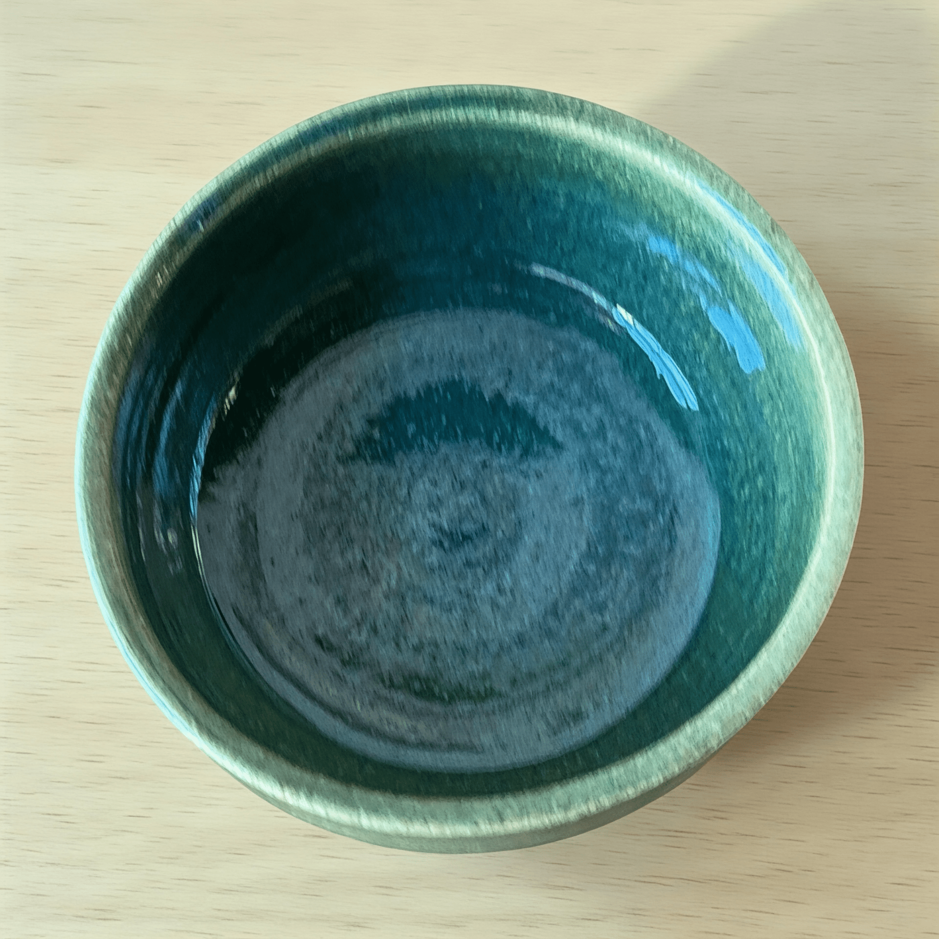 Britt Howe Handmade Green Bowl - B - Northeast Tea House