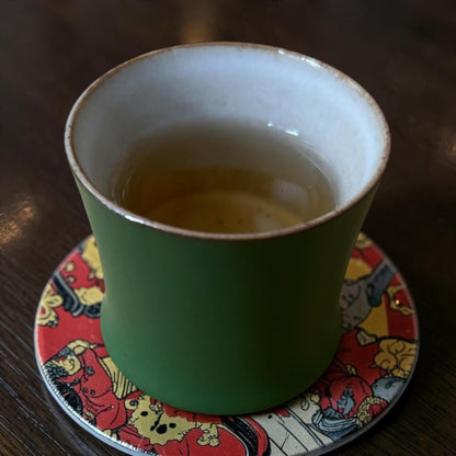 Ceramic Bamboo Joint Tea Cup - Northeast Tea House