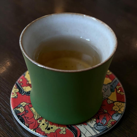 Ceramic Bamboo Joint Tea Cup - Northeast Tea House
