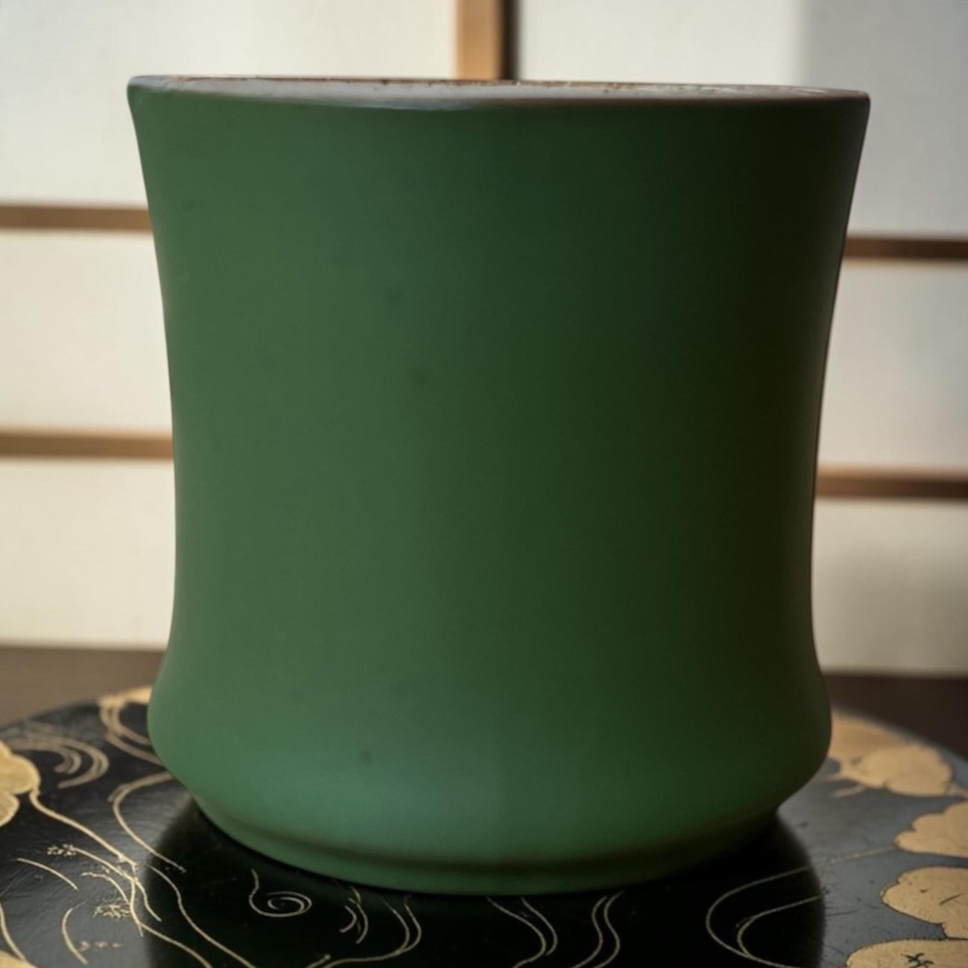 Ceramic Bamboo Joint Tea Cup - Northeast Tea House