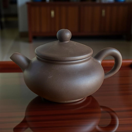 Da Hong Pao Clay "Hu Fang Gu" Yixing Teapot - 180ml - Northeast Tea House