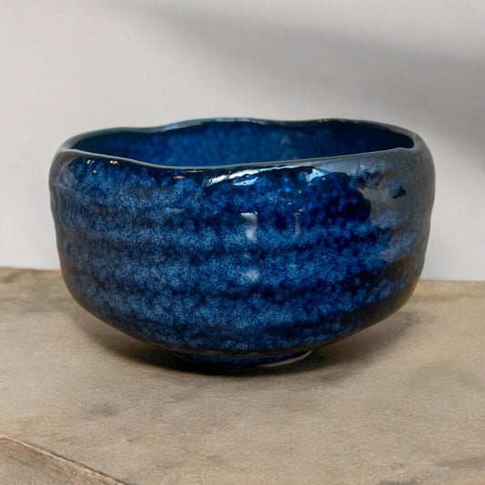 Deep Indigo Chawan - Northeast Tea House