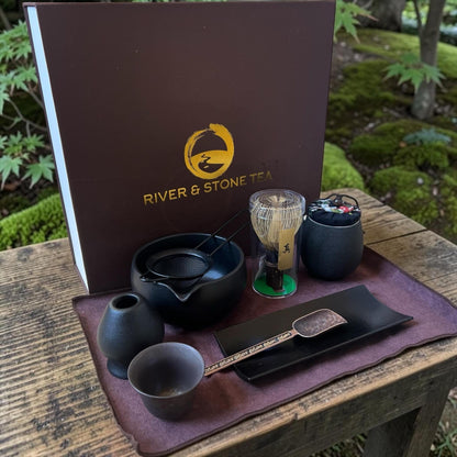 Deluxe River & Stone Tea Matcha Gift Set - Northeast Tea House