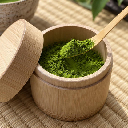 Elegant Bamboo Matcha Gift Set - Northeast Tea House