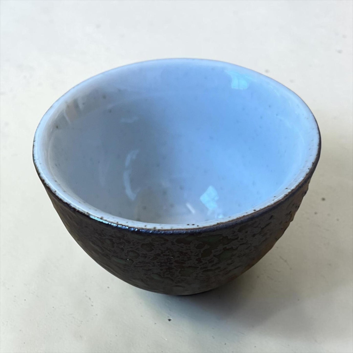 Mottled Green Tea Porcelain Cup