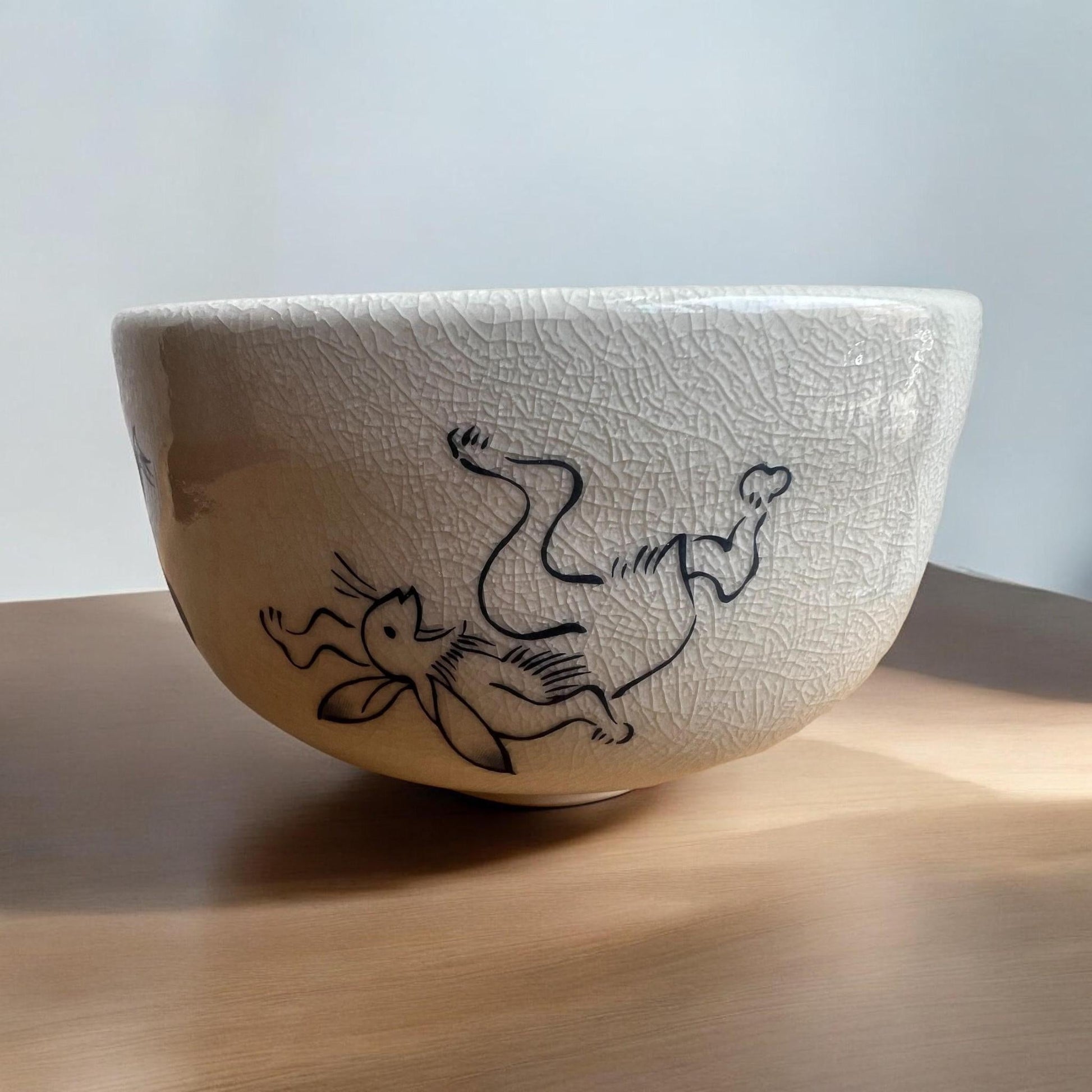 Frog and Rabbit Chawan - Northeast Tea House