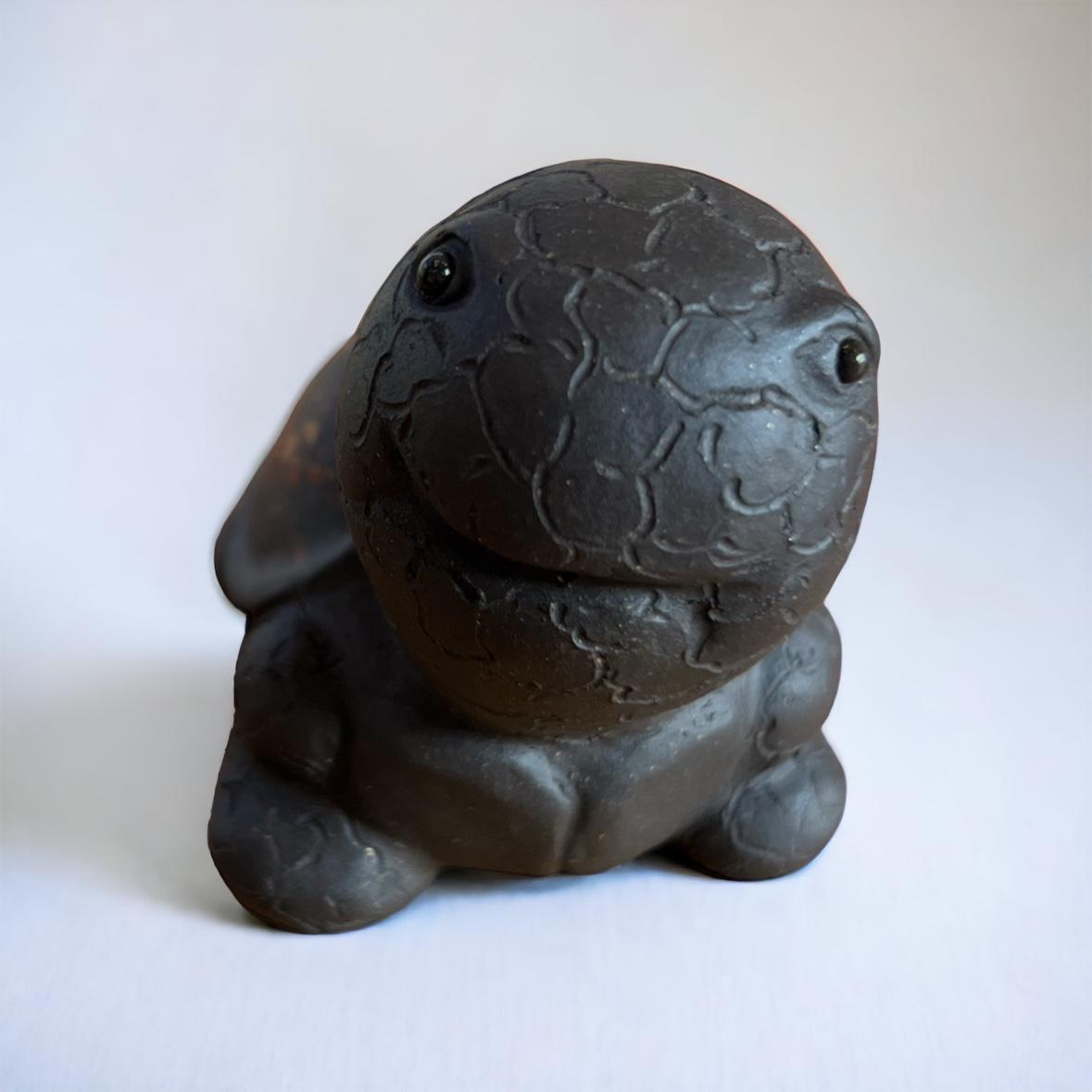 Handmade Yixing Clay Tortoise Tea Pet - Northeast Tea House