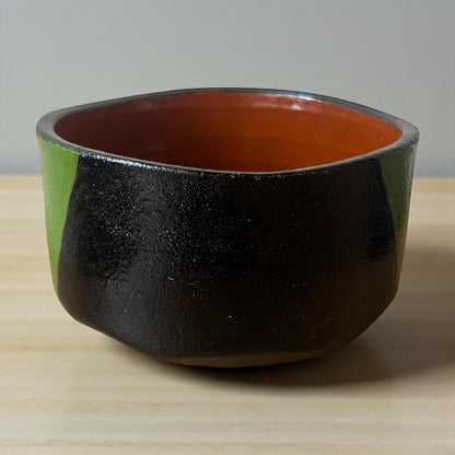 One - of - a - kind Lacquerware Chawan - "Fashionable Octopus Games" - Northeast Tea House
