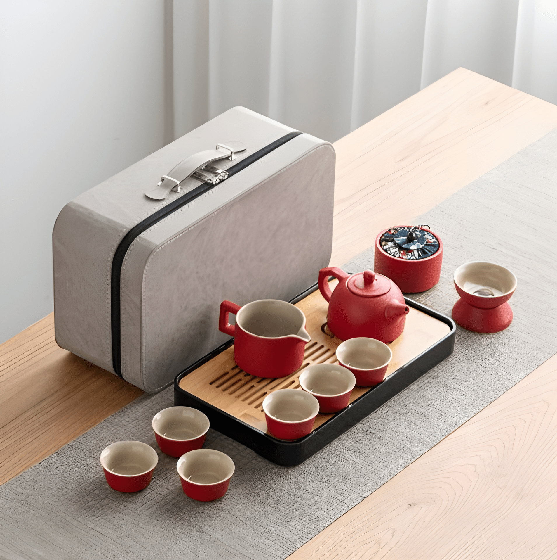 Portable Porcelain Gongfu Gift Set - Northeast Tea House