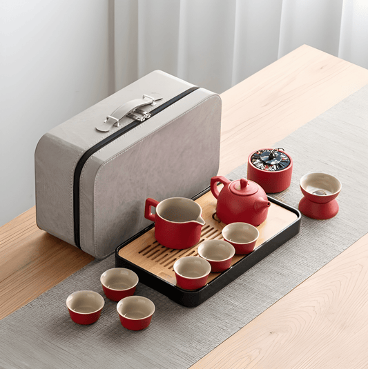 Portable Porcelain Gongfu Gift Set - Northeast Tea House