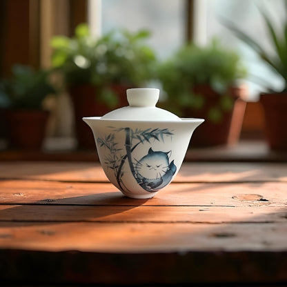 Red Panda Travel Gaiwan Set - Northeast Tea House