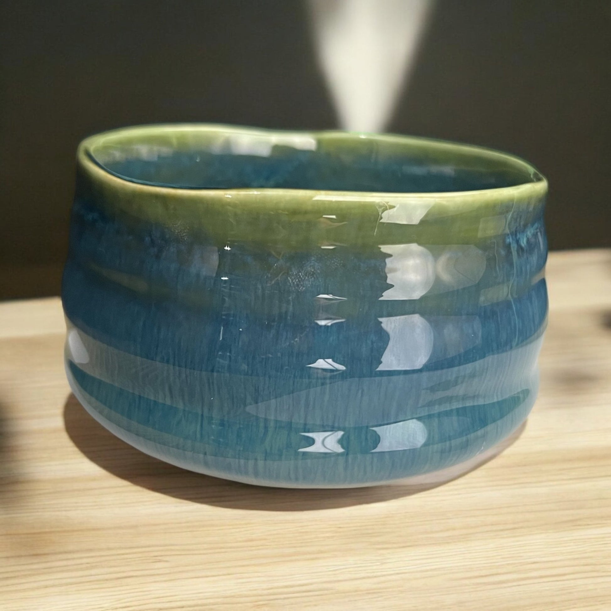 Teal Matcha Bowl - Northeast Tea House