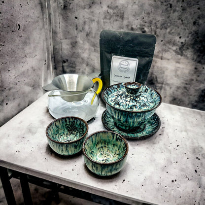 Tie Dye Gongfu Gift Set - Northeast Tea House