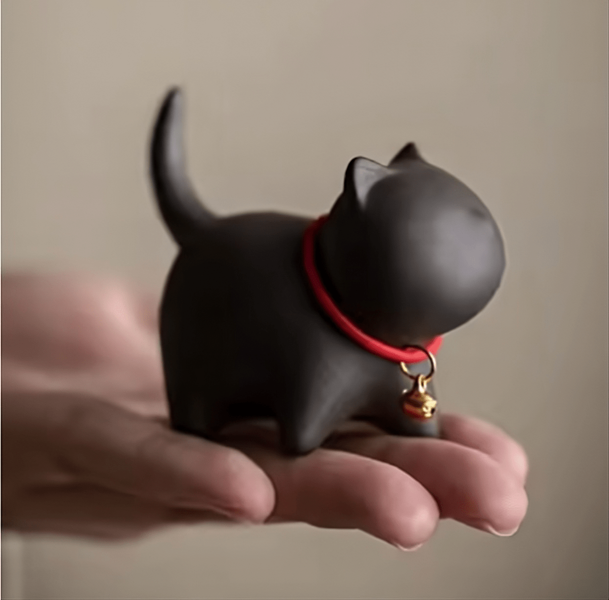 Yixing Clay Kitten Tea Pet - Northeast Tea House