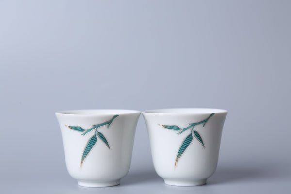 Blue Bamboo Gaiwan and Cups at $44