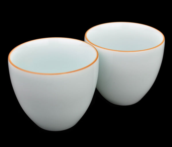 Jingdezhen Porcelain "Cloud Lining" Cups for Tea * Set of 2 at $16.5