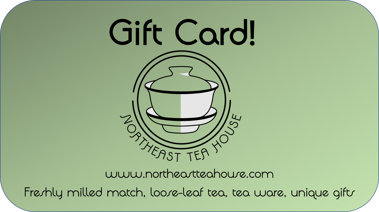 $25 Northeast Tea House Plastic Gift Card