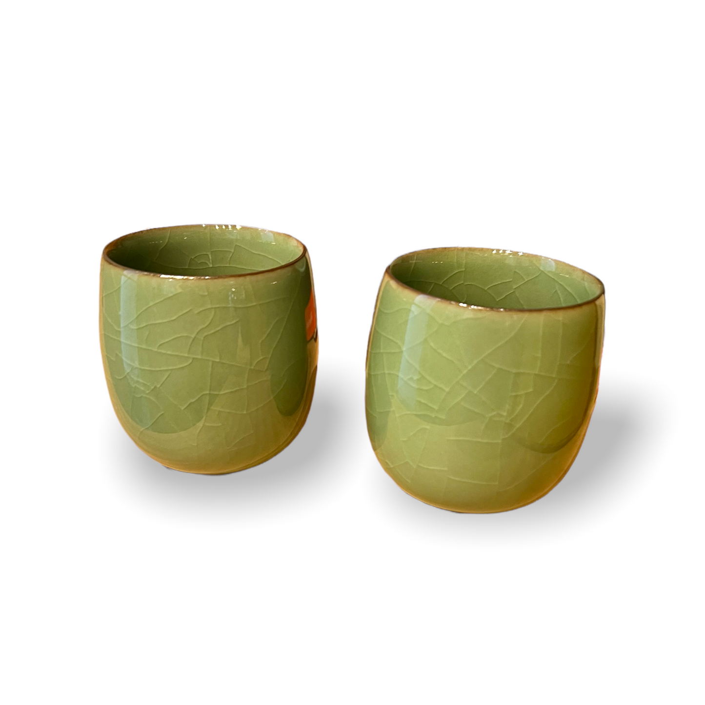 Japanese Celadon Tea Cup (Set of 2)